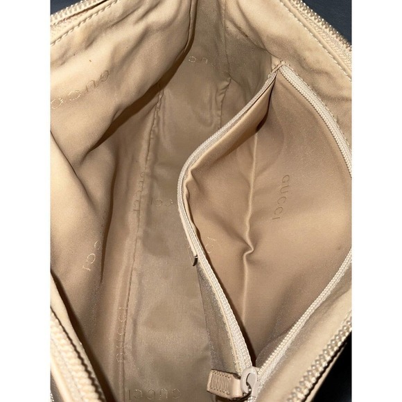 Gucci Vintage Bamboo Leather Baguette Beige Shoulder Bag - Picture 8 of 16